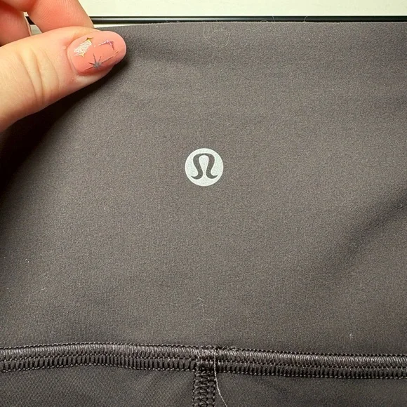 lululemon Wunder Train High-Rise Crop 23” Graphite Grey Size 18 - Picture 6 of 8